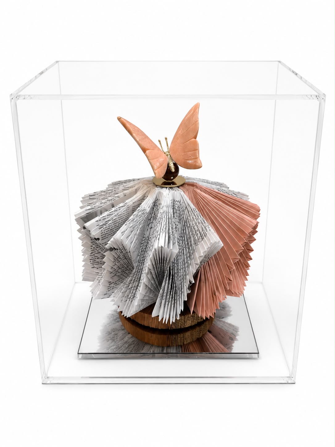 Borboleta rosa  — Clássico, 20cm